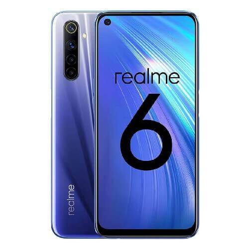 Realme 6 128GB 8GB RAM Single Sim Comet Blue