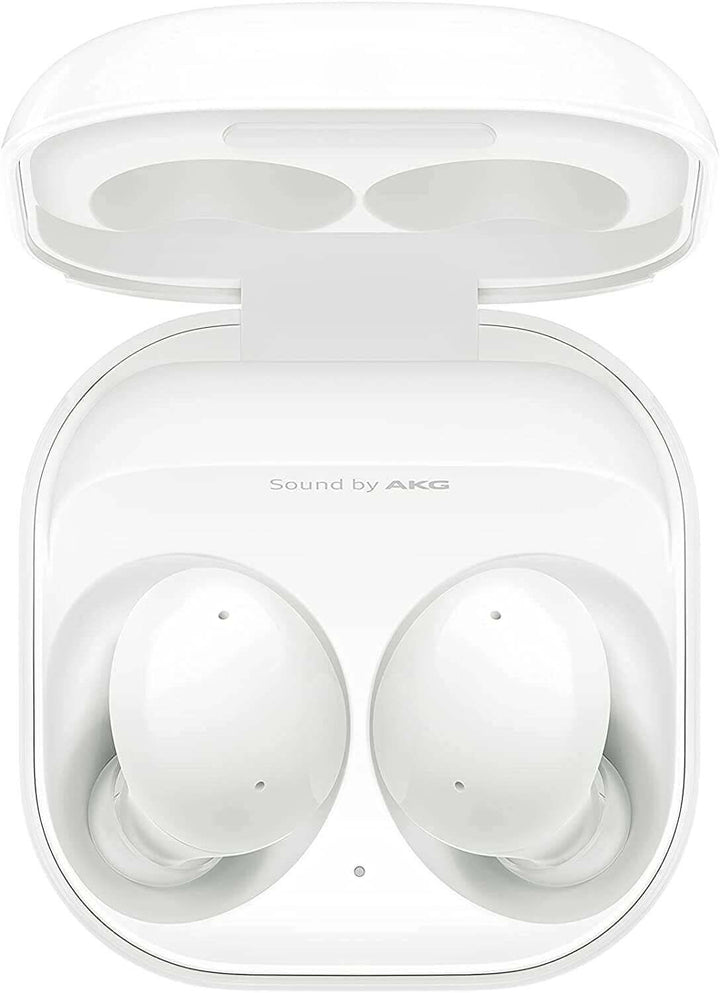 SAMSUNG Galaxy Buds 2, Bluetooth Earbuds, True Wireless, Noise Cancelling, Charging Case, Quality Sound, Water Resistant  (White)