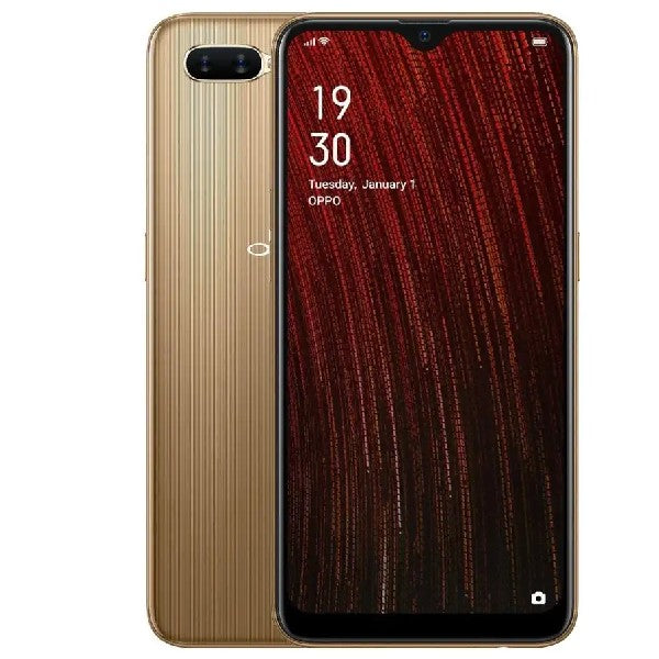 Oppo A5S, 128GB, 4GB Ram ,4G single sim LTE Gold