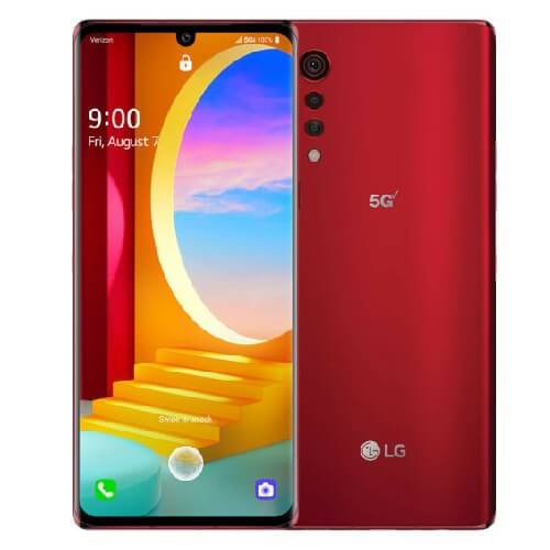 LG Velvet 128GB, 6GB Ram, Single SIM Red