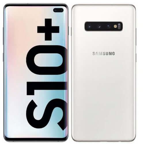 Samsung Galaxy S10 Plus, Ceramic White Single Sim 128GB 8GB Ram Good