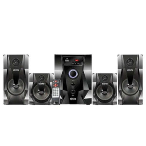 Elista Multi Media Speaker Diamond 4.1 AUTFB, Black & Brown -