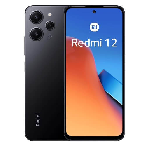 Redmi 12 256GB 8GB Ram Single Sim  Midnight Black
