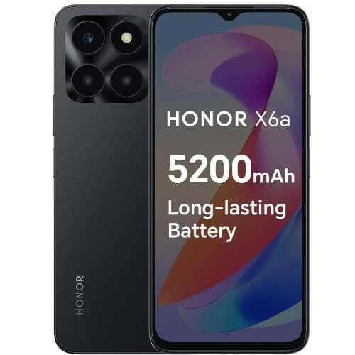 HonorX 6A 4GBRam 128GB Midnight black  Brand new