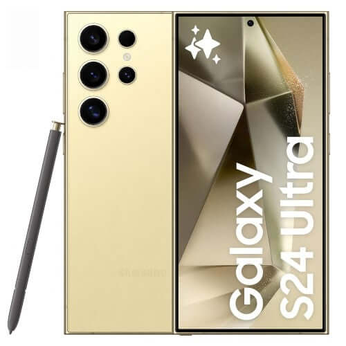 Samsung Galaxy S24 Ultra 12GB Ram 256GB Titanium yellow Brand New
