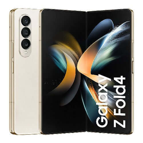 Samsung Galaxy Z Fold4 Mobile Phone 256GB 12GB Ram Beige Brand New International Version