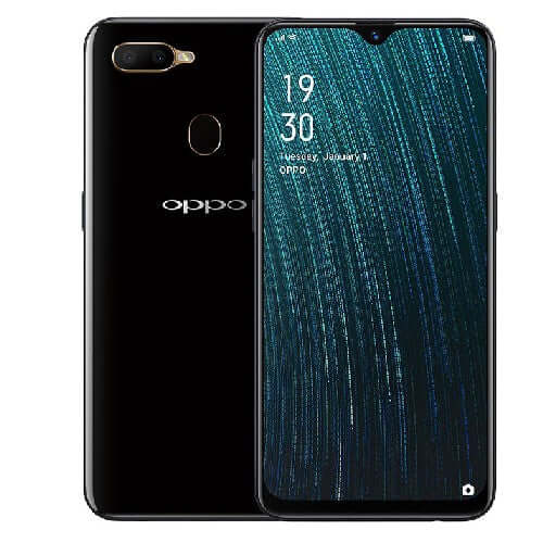 Oppo A5S, 128GB, 4GB Ram ,4G single sim LTE Black