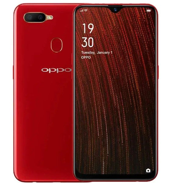 Oppo A5S, 128GB, 4GB Ram ,4G LTE  single sim Red