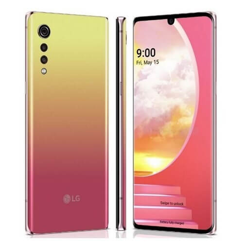 LG Velvet 128GB, 6GB Ram, single sim Pink