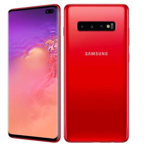 Samsung Galaxy S10 Plus, Cardinal Red Dual Sim 512GB 8GB Ram