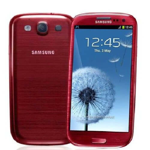 Samsung Galaxy S3 16GB single sim Garnet red B Grade